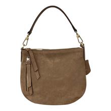 abro JUNA Hobo x-small, velours braun von abro