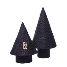 Weihnachtsbäume 2er Set in schwarz von OOHH von OOHH