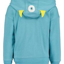Sweatjacke "Funny Monster", Baumwolle, türkis von Blue Seven