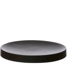 Ally Keramikteller in schwarz und matt von OOHH von OOHH