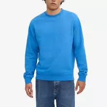 Colorful Standard Classic Organic Crew Sweatshirt Herren Sky Blue von Colorful Standard