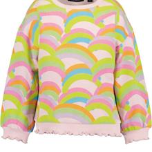 Sweatshirt "Regenbogen", Baumwolle, rosa von Blue Seven