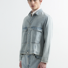 Edmmond Studios Avail Jacket Jeansjacke Plain Beach Herren Hellblau von Edmmond Studios