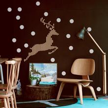 GROSSE KONFETTI DOTS Wandsticker Punkte a 10 cm 