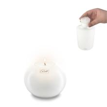 Dauerkerze Farluce "Moon" in weiß von Qult® von Qult