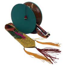 Lama – Handtrommel – DAMARU – mit Tasche (groß) von Superior Arts