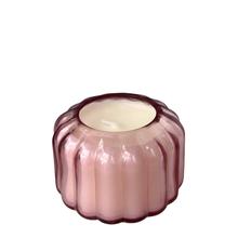 Paddywax Duftkerze Ripple Desert Peach rosa 128g von Paddywax