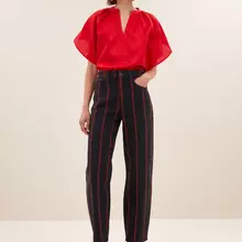 by-bar Lew Rocky Pants Stripe Hose  von by-bar