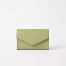 O MY BAG Jo´s Purse Tea Green Classic Leather  von O My Bag