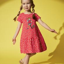 Kleid "Pippi & Herr Nilsson", Biobaumwolle, rot von Martinex
