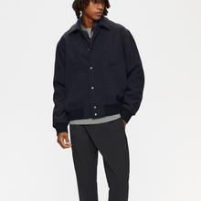 Elvine Narian Wool Jacket Grey Check Herren Wolljacke grau von ELVINE