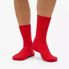 Colorful Standard Merino Wool Blend Socke - Red Tangerine von Colorful Standard