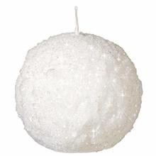 Schneeball Kerze von Kaheku von Kaheku
