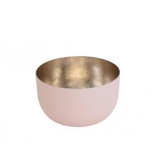 Windlicht Blush / Rosa, S, Madras von Gift Company