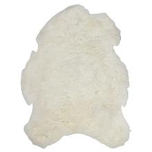 Fell vom Islandschaf in weiß von Mars & More von Mars & More