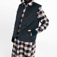 Suite13Lab Meda Vest Black Damen Steppweste Baumwolle schwarz von Suite 13