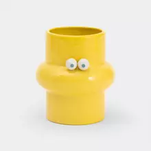 CUTE Artist Edition CUP Yellow von Lucas Zanotto von Home Studyo