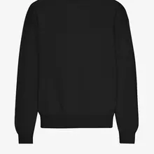 Colorful Standard Oversized Crew Sweatshirt Unisex Deep Black Schwarz von Colorful Standard