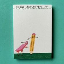 Abreißblock keine Lust von Slinga Illustration von Slinga Illustration