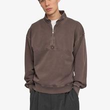 Colorful Standard Organic Quarter Zip Pullover Faded Mud von Colorful Standard