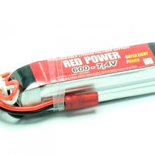LiPo Akku RED POWER SLP 600 - 7,4V von Pichler