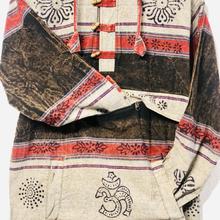 Nepal Ethno Yoga Hemd/Bluse – Batik – mehrfarbig von Himalayaks