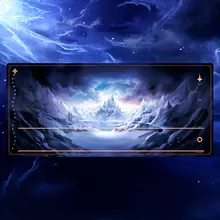 TINTENFÄNGER Kautschuk Playmat,Gefrorenes Schloss - Unpsielbar von Unspielbar