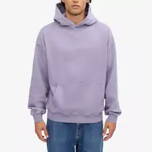 Colorful Standard Purple Jade Organic Oversized Hood Herren helllila von Colorful Standard