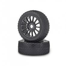 1:8 Reif.-/Felgen-Set Buggy schw. 2 St. von Carson