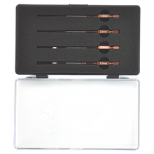 ARROWMAX AM500902 Innensechskant Akkuschrauber-Einsatz Set 1,5, 2,0, 2,5 und 3,0mm ( 4Stck.) in Sortierbox von Arrowmax