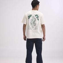 Arniko Mustang T-Shirt Off-White Unisex Bio-Baumwolle weiß von Arniko