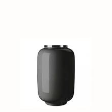 Vase Saigon dunkelgrau/silber (Gr. S) von Gift Company