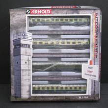 Arnold (Hornby) HN4315 Interzonenzug 4-tlg. Reisezugwagenset DB Spur N OVP von Arnold (Hornby)