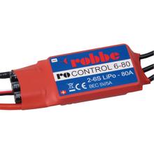 RO-CONTROL 6-80 2-6S -80(100A) BRUSHLESS REGLER 5V/5A SCHALT-BEC von Robbe /Avio Tiger