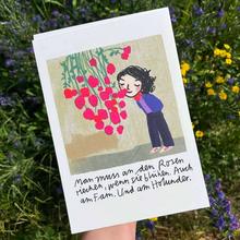 Silke Schmidt Mini Druck Rosen von Silke Schmidt