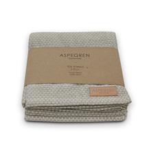 Geschirrtücher 2er Set "Waffle" Gray von Aspegren Denmark von Aspegren Denmark