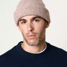 Homecore Baby Hat Light Taupe Mütze Unisex taupe von Homecore