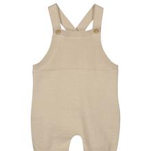 Strick-Latzshorts, Bio-Baumwolle, GOTS-zertifiziert, beige von Blue Seven