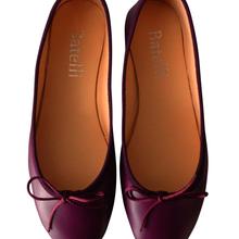 BALLERINAS LILA VIOLETT NAPPA (PRUGNA) von Batelli-Ballerinas
