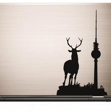 Laptop Sticker BERLIN EXPLORER - Skin Aufkleber  von Urban ART Berlin