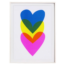 Risodruck Artprint Herzen von Herr und Frau Rio
