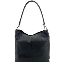 Maxima Schultertasche nero, schwarz von Maxima