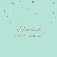 Serviette | Papier-/ Lunchserviette  Herzlich willkommen! von Fasana