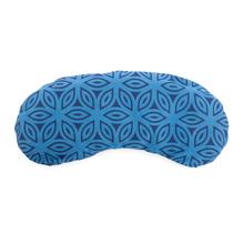 Augenkissen Baumwolle, vegan blau (Lotus) von Bodhi