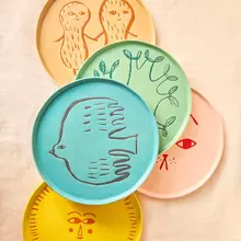 Blue Bird Plate von Donna Wilson von Donna Wilson