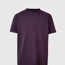 Cleptomanicx Ligull Boxy Tee Montana Grape T-Shirt Herren dunkelviolett von Cleptomanicx
