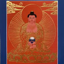 Thangka – Buddha Amitabha – 10x12cm von Karsang Lama