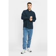 Revolution Casual Shirt Navy Organic Cotton Herren Hemd dunkelblau von Revolution