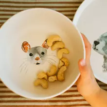 NUUKK Kinderschüssel Maus von NUUKK