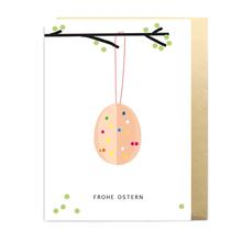 Klappkarte Frohe Ostern von not the girls who misses much